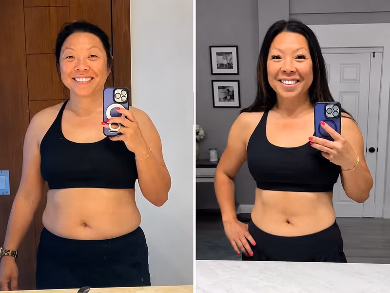 Personal Trainer and Nutritionist 29 Personal trainer and nutritionist client before and after fat loss