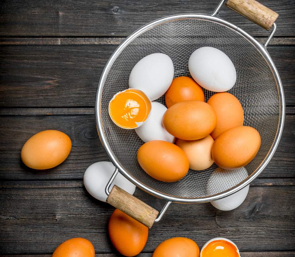 hard boiled eggs
